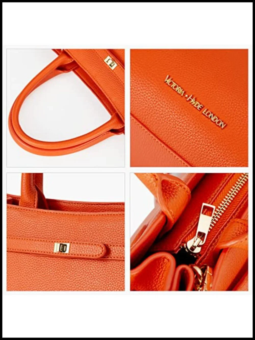 VICTORIA HYDE Tote Bag for Women PU Leather Satchel Crossbody Adjustable Strap